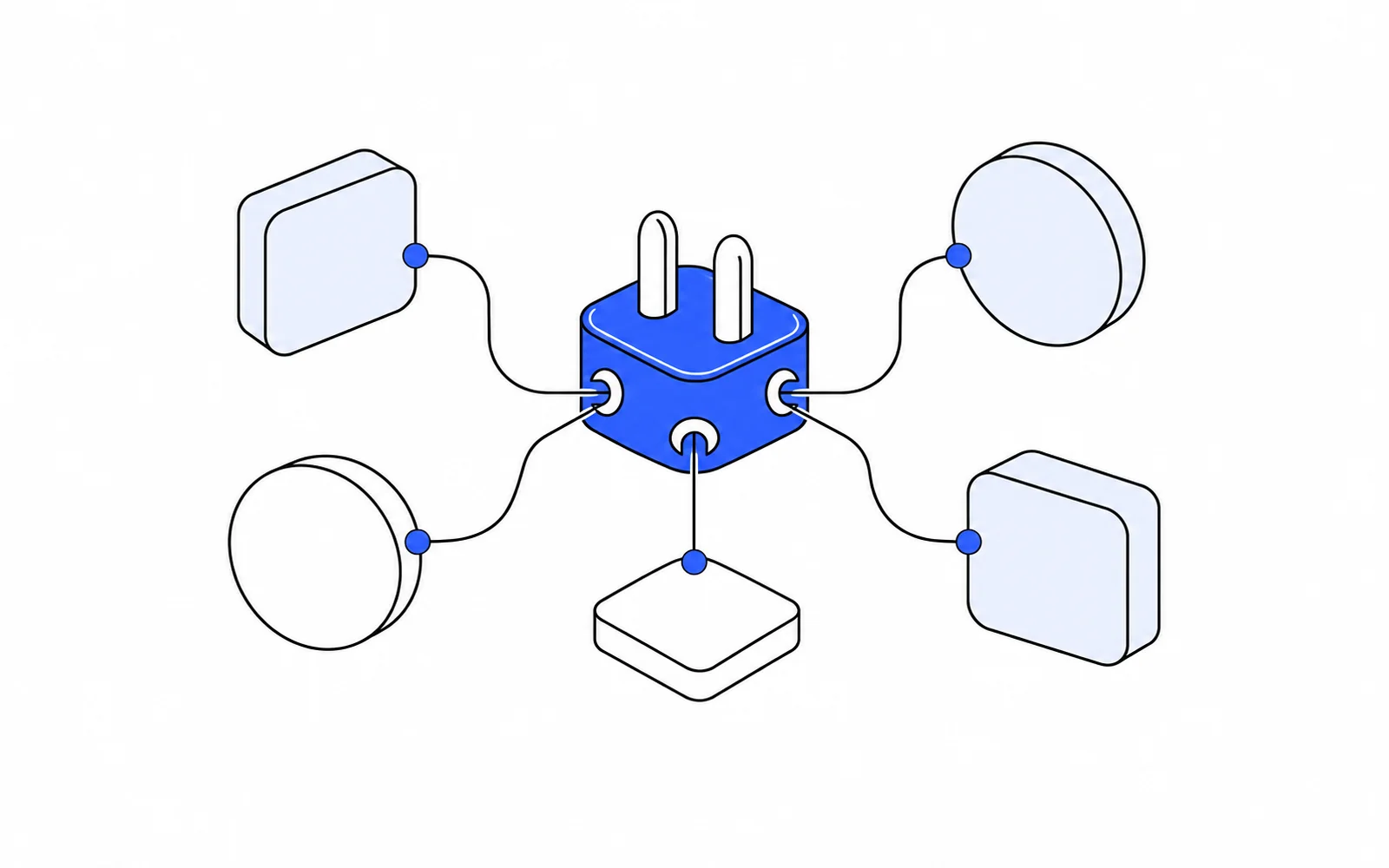 Connect each tool once, for every agent